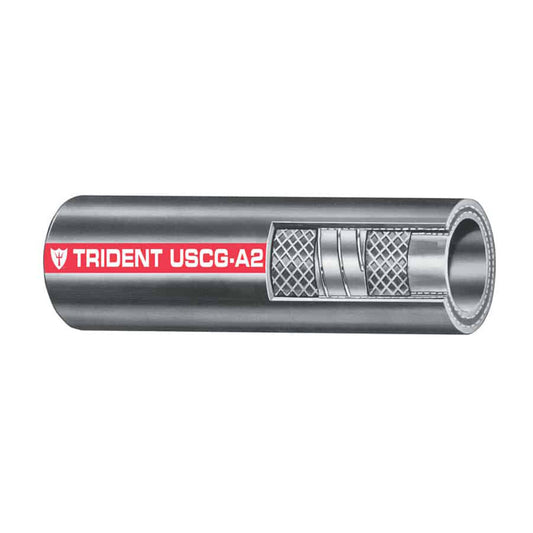 Trident Marine 1-1/2" x 50 Coil Type A2 Fuel Fill Hose [327-1126] - Besafe1st