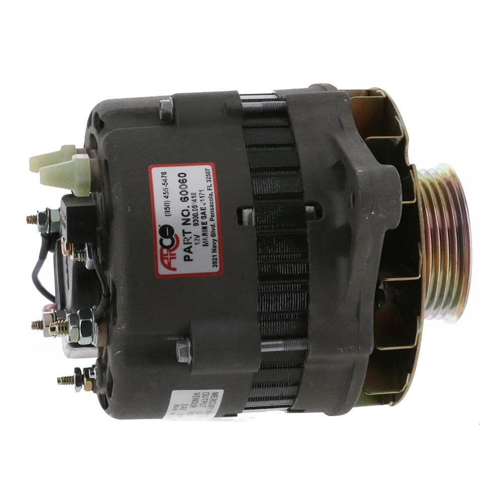 ARCO Marine Premium Replacement Alternator w/Multi-Groove Serpentine Pulley - 12V 65A [60060] - Besafe1st