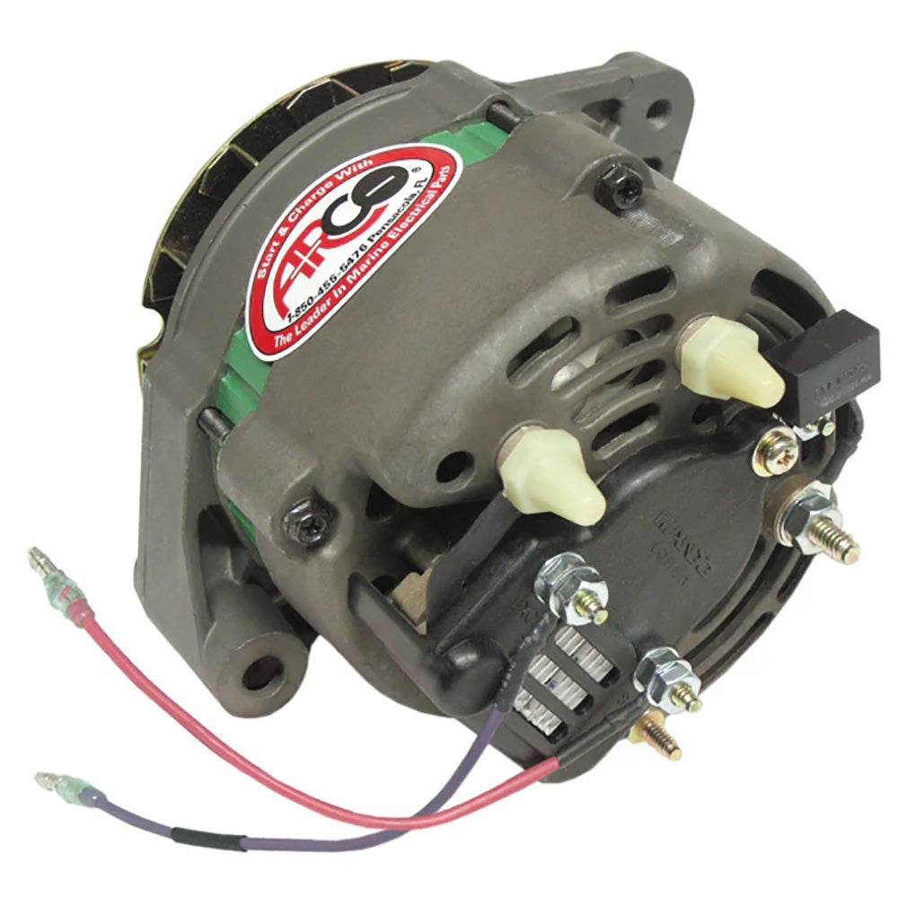ARCO Marine Premium Replacement Alternator w/Multi-Groove Serpentine Pulley - 12V 65A [60060] - Besafe1st