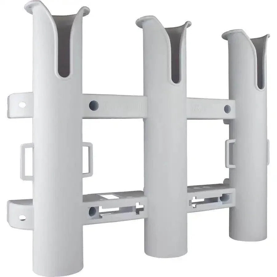 Sea-Dog Triple Threat Three Pole Rod Holder - White [325032-1] Sea-Dog