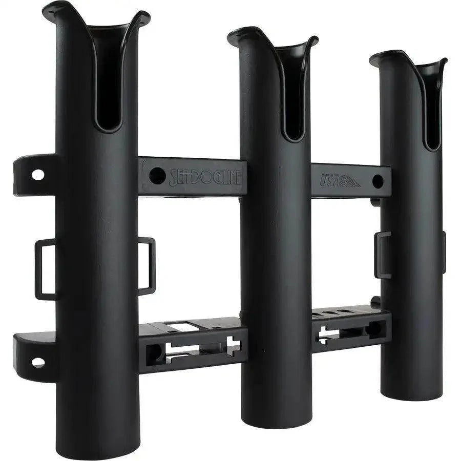 Sea-Dog Triple Threat Three Pole Rod Holder - Black [325033-1] - Besafe1st