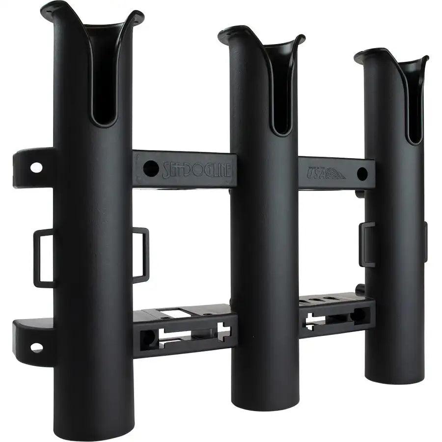 Sea-Dog Triple Threat Three Pole Rod Holder - Black [325033-1] - Besafe1st® 