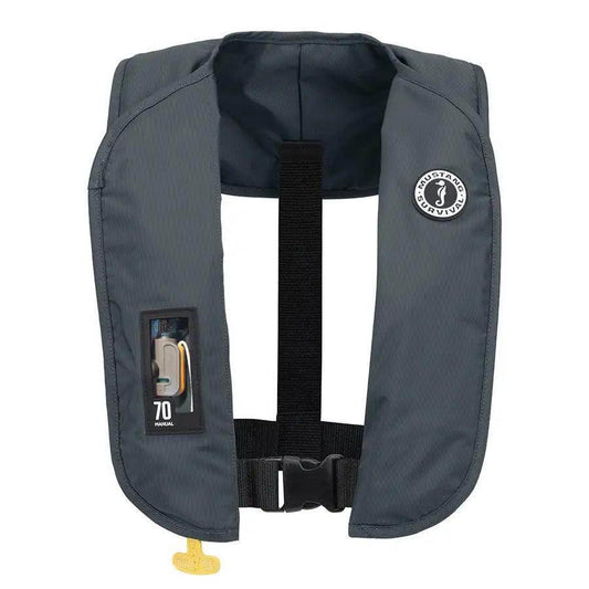 Mustang MIT 70 Manual Inflatable PFD - Admiral Grey [MD4041-191-0-202] - Besafe1st