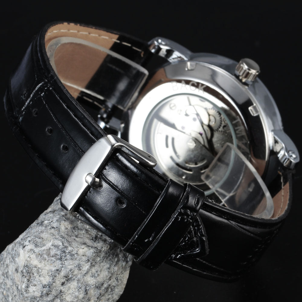 European American Style Men's Casual Hollow Mechanical Watch - Premium 0  Shop now 