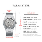 Automatic Mechanical Movement Calendar Luminous Pointer Men's Watch - Premium 0  Shop now 