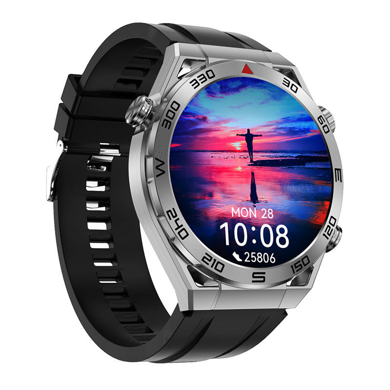 ECG PPG Bluetooth Calling Compass GPS Wireless Charger Smart Watch - Premium 0  Shop now 