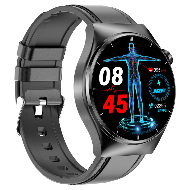 F320 Smart Watch Bluetooth Calling Uric Acid Blood Fat Blood Sugar Heart Rate Body Temperature Health Sport Smart Watch - Premium 0  Shop now 