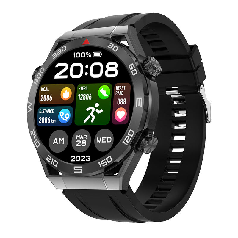 ECG PPG Bluetooth Calling Compass GPS Wireless Charger Smart Watch - Premium 0  Shop now 