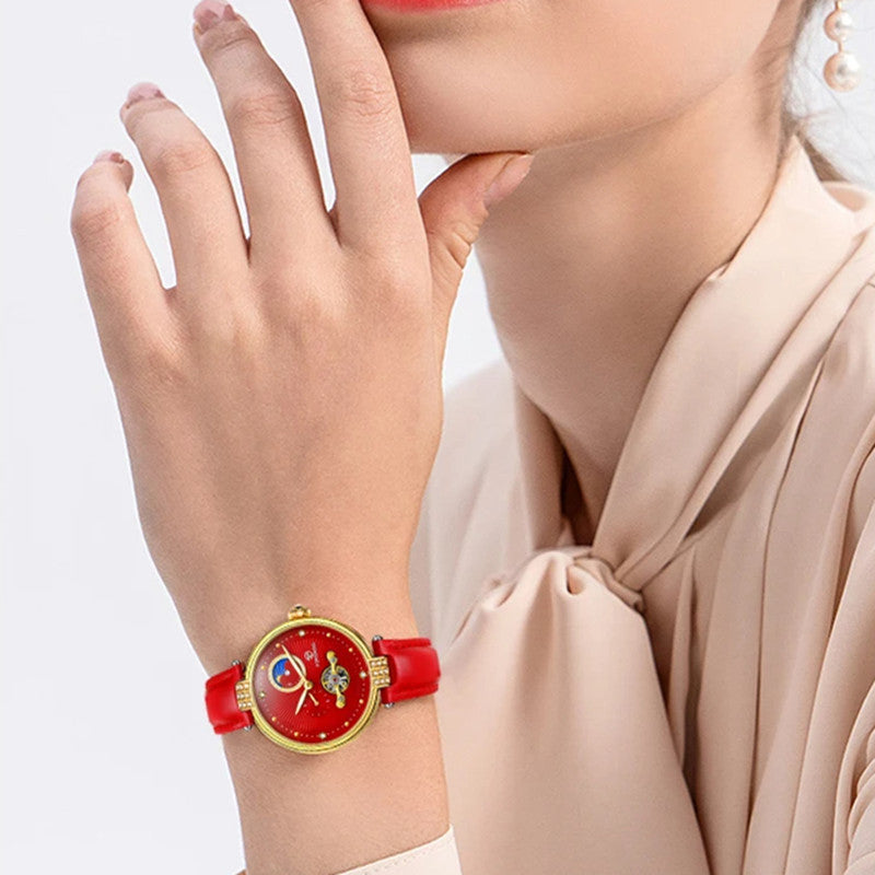 Women's Fashion Hollowed-out Mechanical Movement Watch - Premium 0  Shop now 