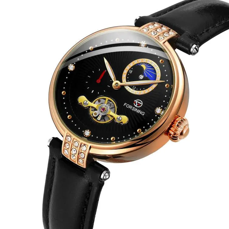 Women's Fashion Hollowed-out Mechanical Movement Watch - Premium 0  Shop now 