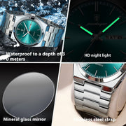 Ultra-thin Men's Watch Waterproof Luminous Quartz Watch - Premium 0  Shop now 