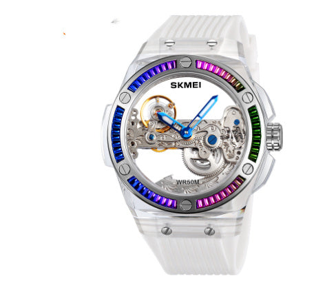 Men's Exquisite Hollow Mechanical Automatic Watch - Premium 0  Shop now 