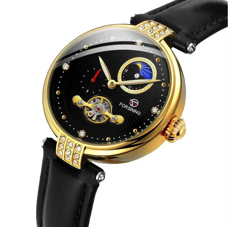 Women's Fashion Hollowed-out Mechanical Movement Watch - Premium 0  Shop now 