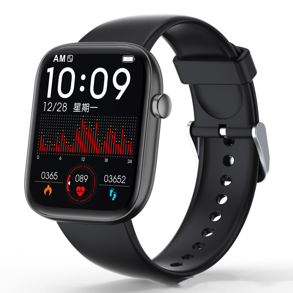 Ultra-thin HD Large Screen Waterproof Heart Rate Sleep Detection Smart Watch - Premium 0  Shop now 