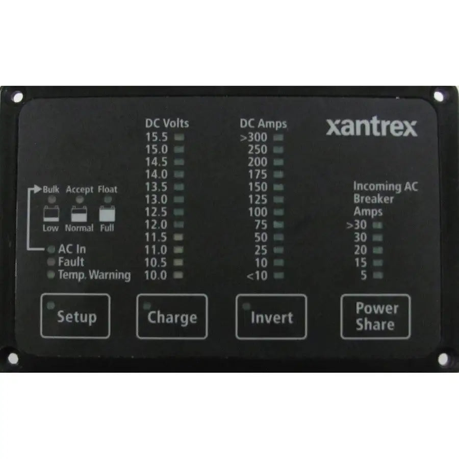 Xantrex Heart FDM-12-25 Remote Panel, Battery Status & Freedom Inverter/Charger Remote Control [84-2056-01] - Besafe1st®  
