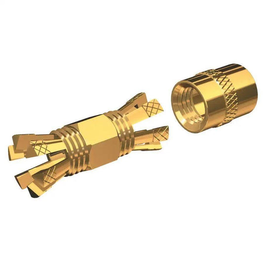Shakespeare PL-258-CP-G Gold Splice Connector For RG-8X or RG-58/AU Coax. [PL-258-CP-G] - Besafe1st