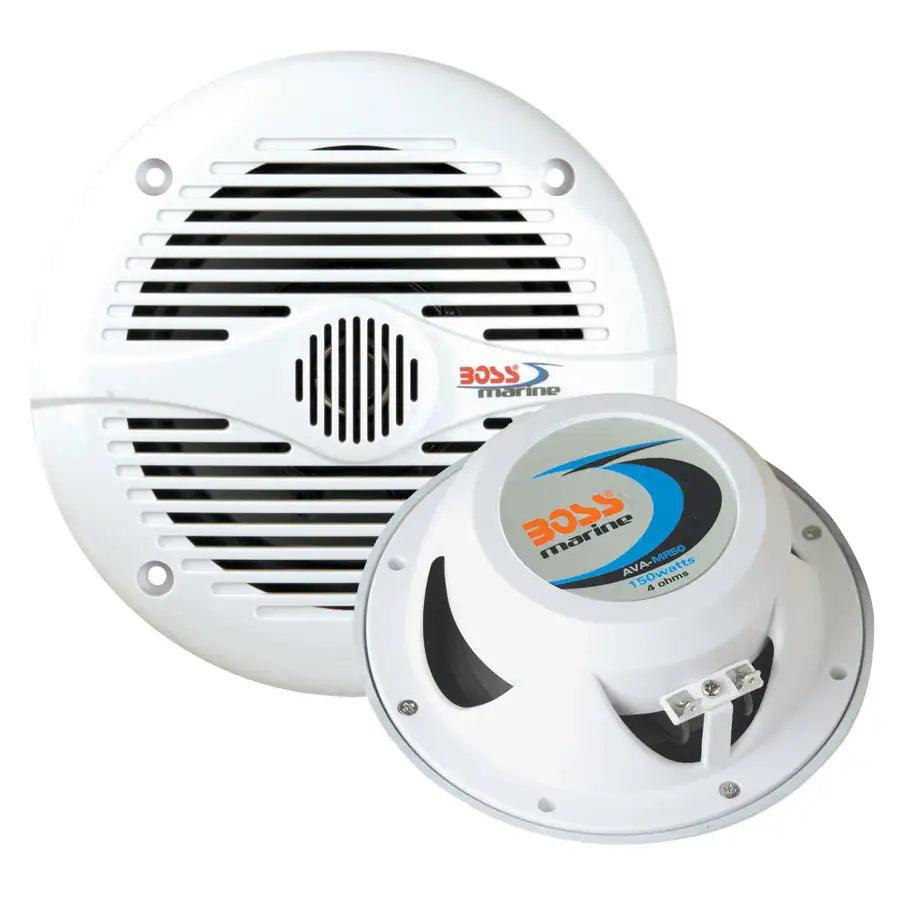 Boss Audio 5.25" MR50W Speakers - White - 150W [MR50W] - Premium Speakers Besafe1st®  Shop now 