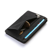 4 Card Slots Ultra Thin Bi-Fold Magic Wallet Block RF with Zipper - Besafe1st®  