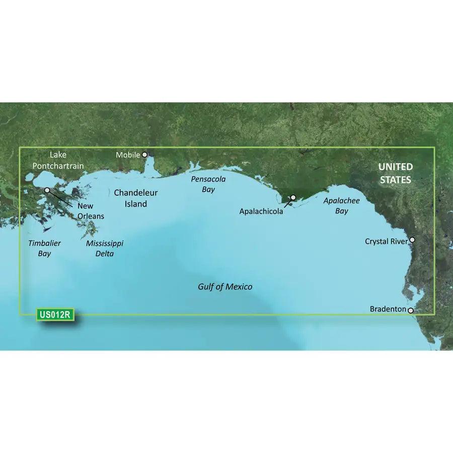 Garmin BlueChart g3 Vision HD - VUS012R - Tampa - New Orleans - microSD/SD [010-C0713-00] - Besafe1st® 