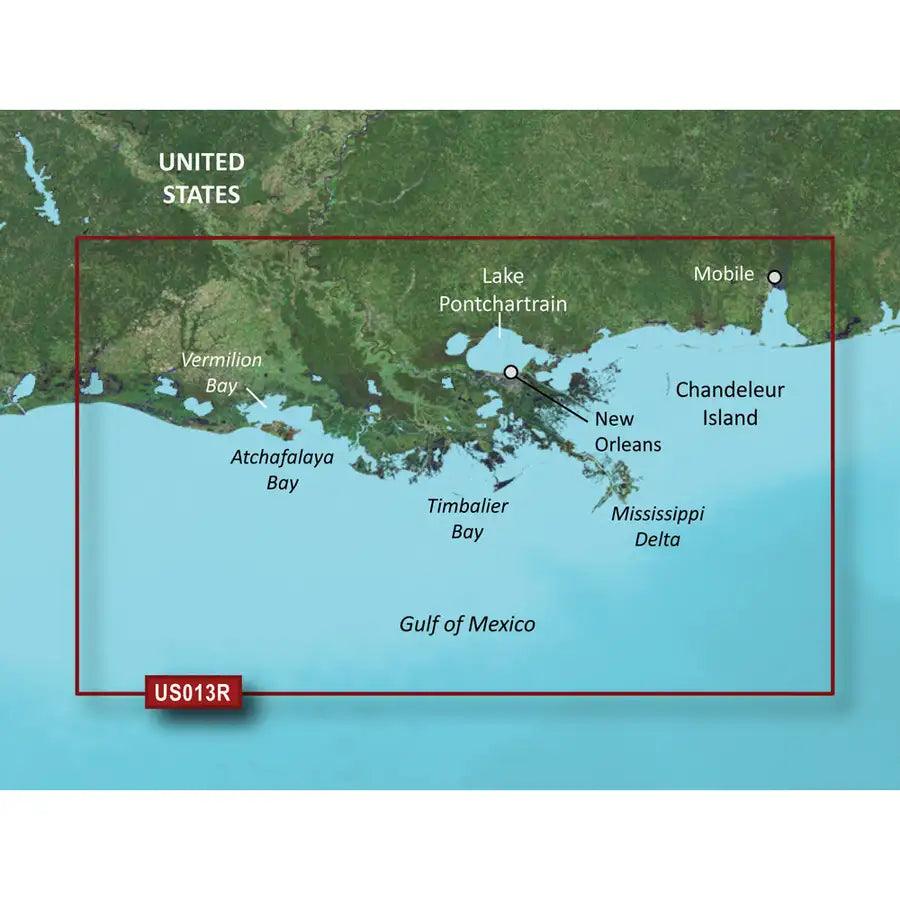 Garmin BlueChart g3 Vision HD - VUS013R - Mobile - Lake Charles - microSD/SD [010-C0714-00] - Besafe1st® 