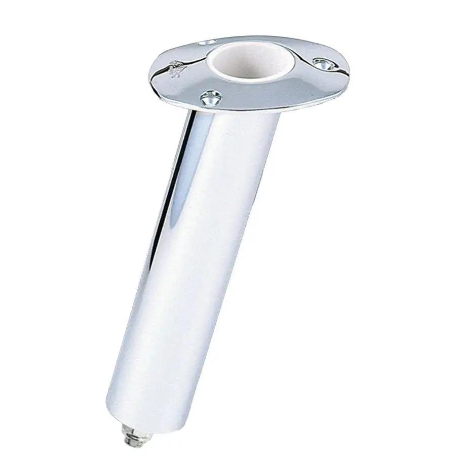 Lees 15 Stainless Steel Swivel Base Flush Mount Rod Holder - Extra Long Tube 2.25" OD X 14.5" Tube [RH579XL] - Besafe1st® 