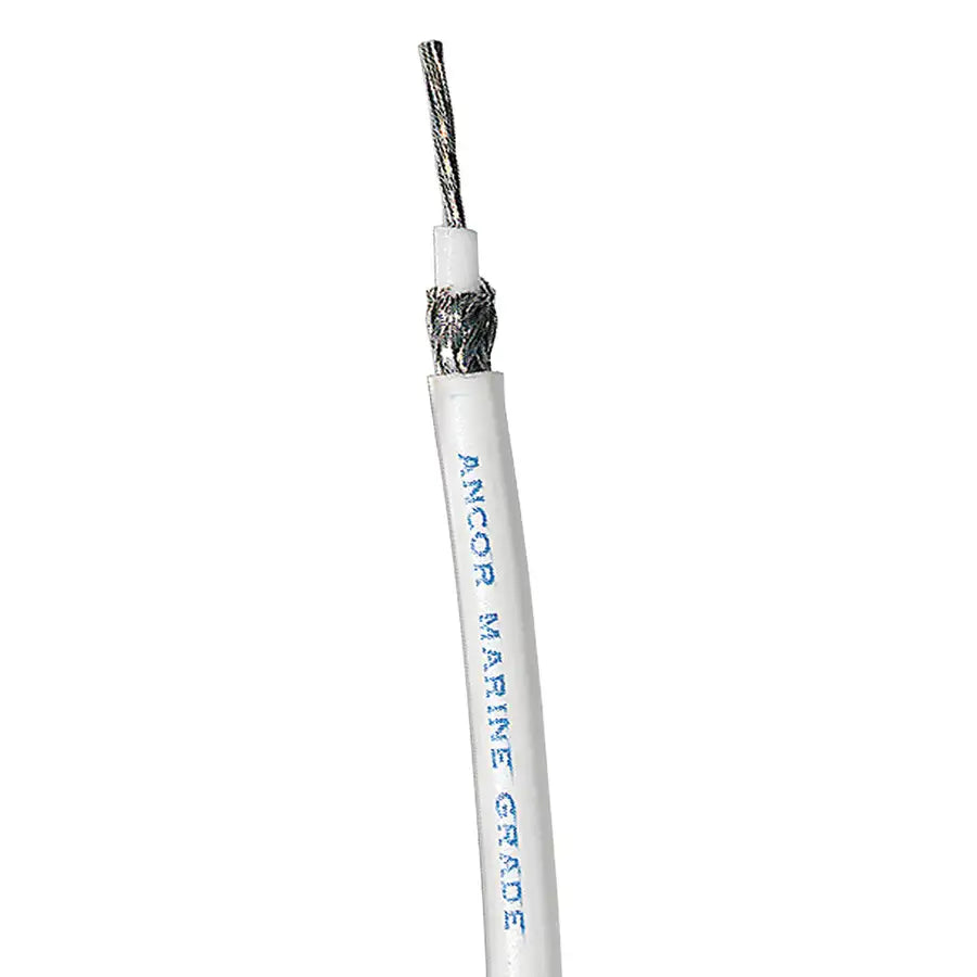 Ancor RG 8X White Tinned Coaxial Cable - 100 [151510] - Premium Accessories  Shop now at Besafe1st®