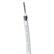 Ancor RG 8X White Tinned Coaxial Cable - 250 [151525] Besafe1st™ | 