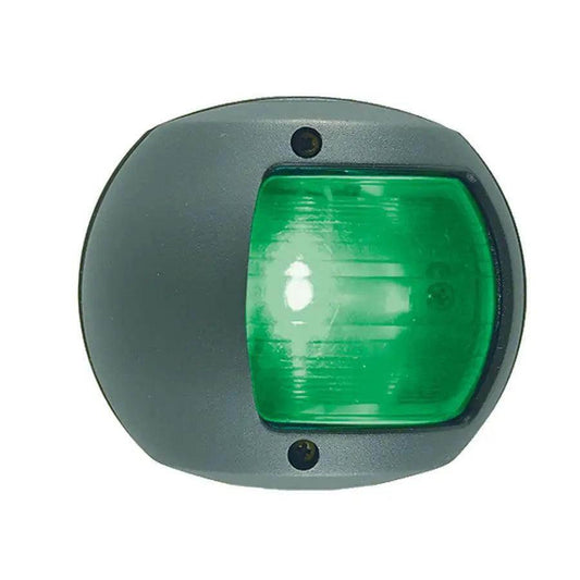 Perko LED Side Light - Green - 12V - Black Plastic Housing [0170BSDDP3] - Besafe1st