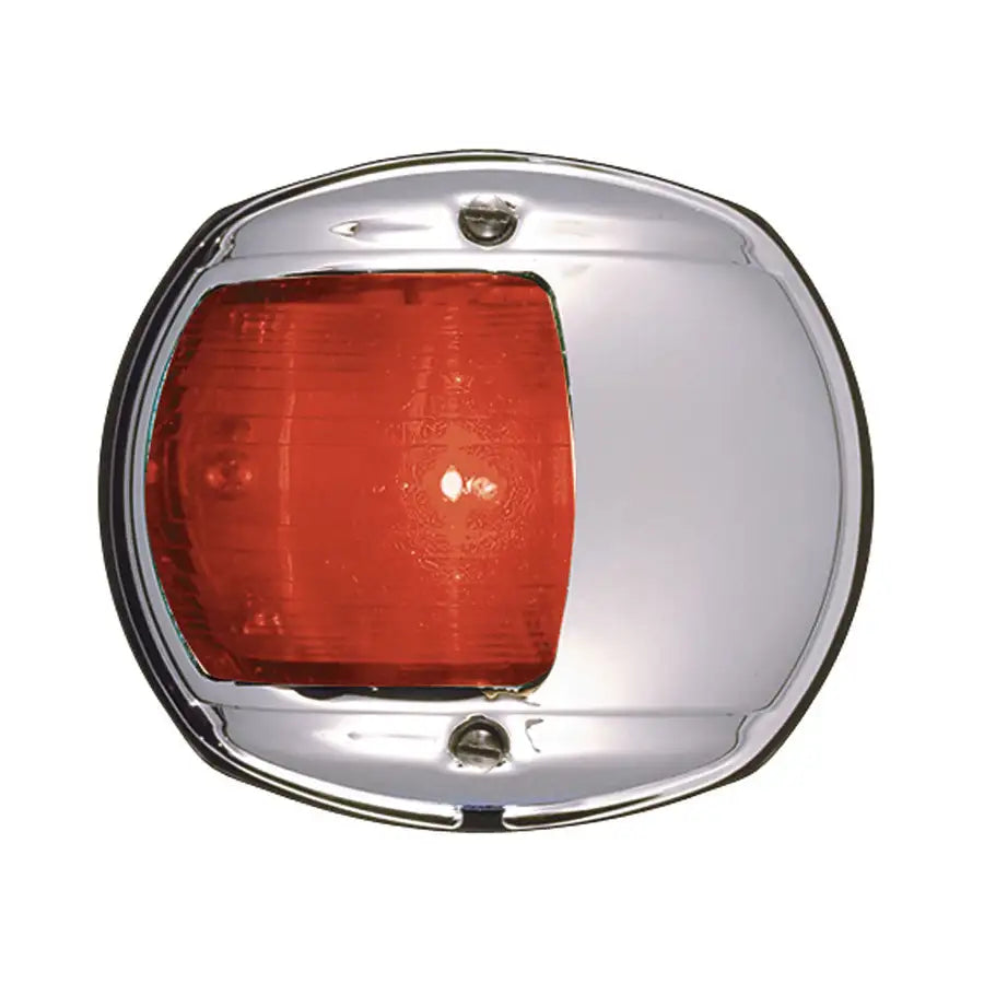 Perko LED Side Light - Red - 12V - Chrome Plated Housing [0170MP0DP3] - Besafe1st® 