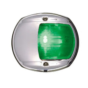 Perko LED Side Light - Green - 12V - Chrome Plated Housing [0170MSDDP3] - Besafe1st® 