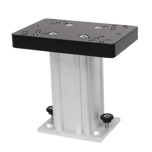 Cannon Aluminum Fixed Base Downrigger Pedestal - 6" [1904031] - Besafe1st