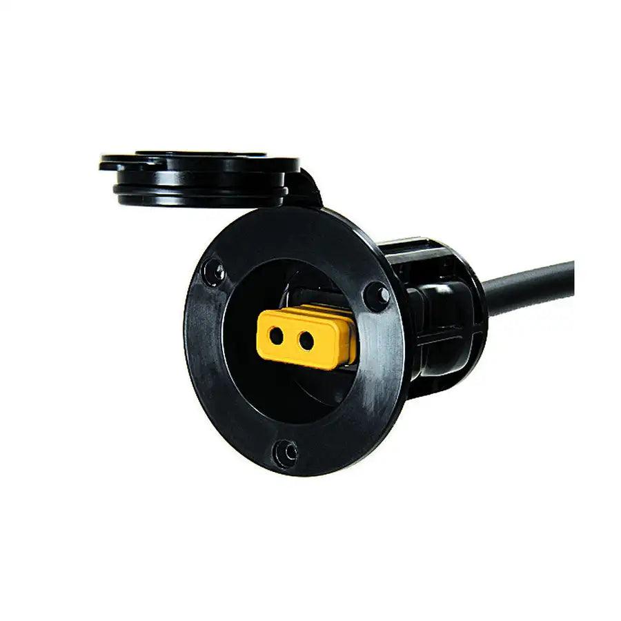 Cannon Flush Mount Power Port - Black [1903012] - Besafe1st® 