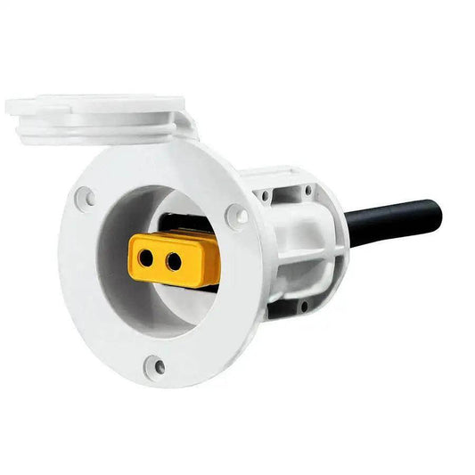 Cannon Flush Mount Power Port - White [1903013] - Besafe1st