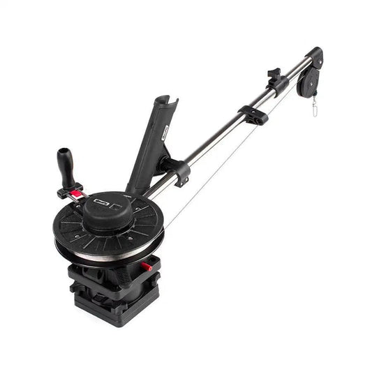 Scotty 1091 Telescoping 60" Longarm Combo Manual Downrigger w/ Swivel Base [1091] - Besafe1st