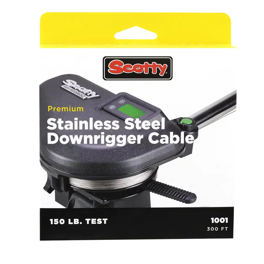 Scotty 300ft Premium Stainless Steel Replacement Cable [1001K] - Besafe1st®  
