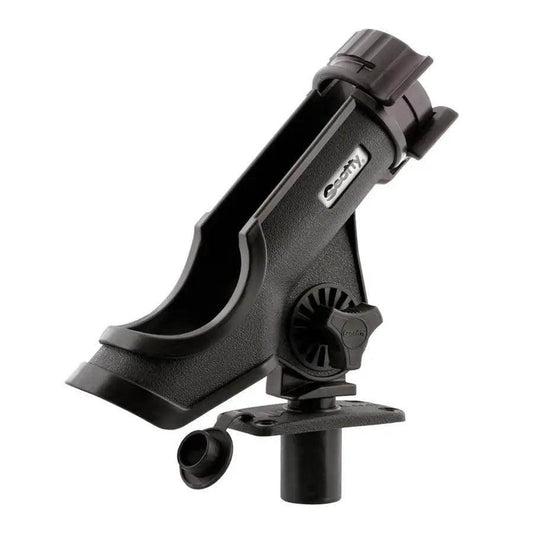 Scotty Powerlock Rod Holder Black w/244 Flush Deck Mount [231-BK] - Besafe1st
