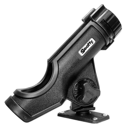 Scotty Powerlock Rod Holder Black w/244 Flush Deck Mount [231-BK] - Besafe1st