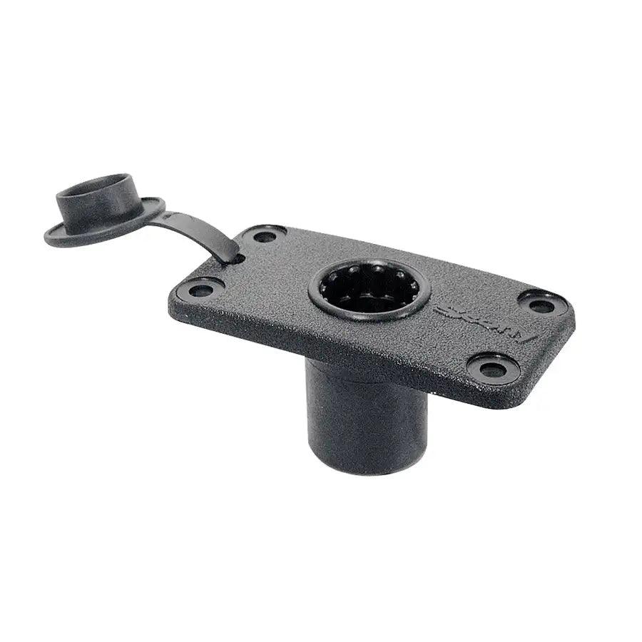 Scotty 244 Flush Deck Mount w/Rain Cap [244-BK] - Besafe1st® 