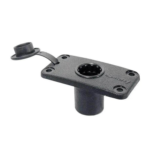 Scotty 244 Flush Deck Mount w/Rain Cap [244-BK] - Besafe1st