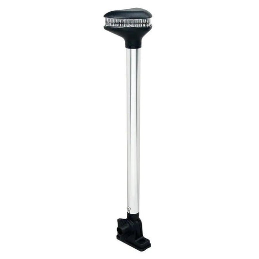 Perko Stealth Series - L.E.D. Fold Down White All-Round Light - Vertical Mount - 13-3/8" [1639DP0CHR] - Besafe1st