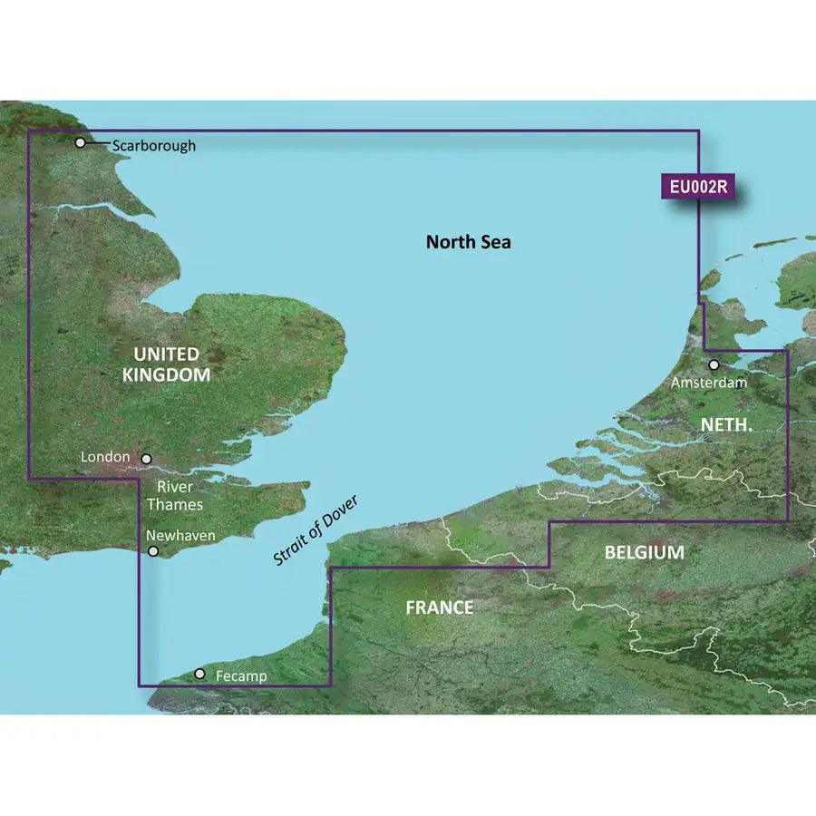 Garmin BlueChart g3 HD - HXEU002R - Dover to Amsterdam England Southeast - microSD/SD [010-C0761-20] - Besafe1st® 