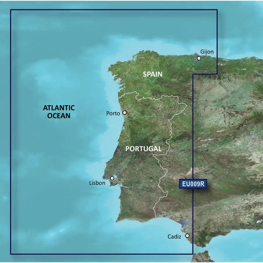 Garmin BlueChart g3 HD - HXEU009R - Portugal  Northwest Spain - microSD/SD [010-C0767-20] - Besafe1st®  