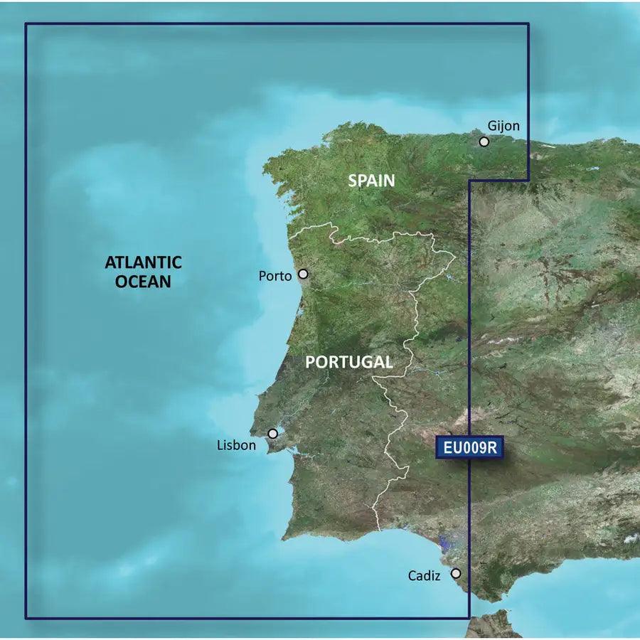 Garmin BlueChart g3 HD - HXEU009R - Portugal Northwest Spain - microSD/SD [010-C0767-20] - Besafe1st® 