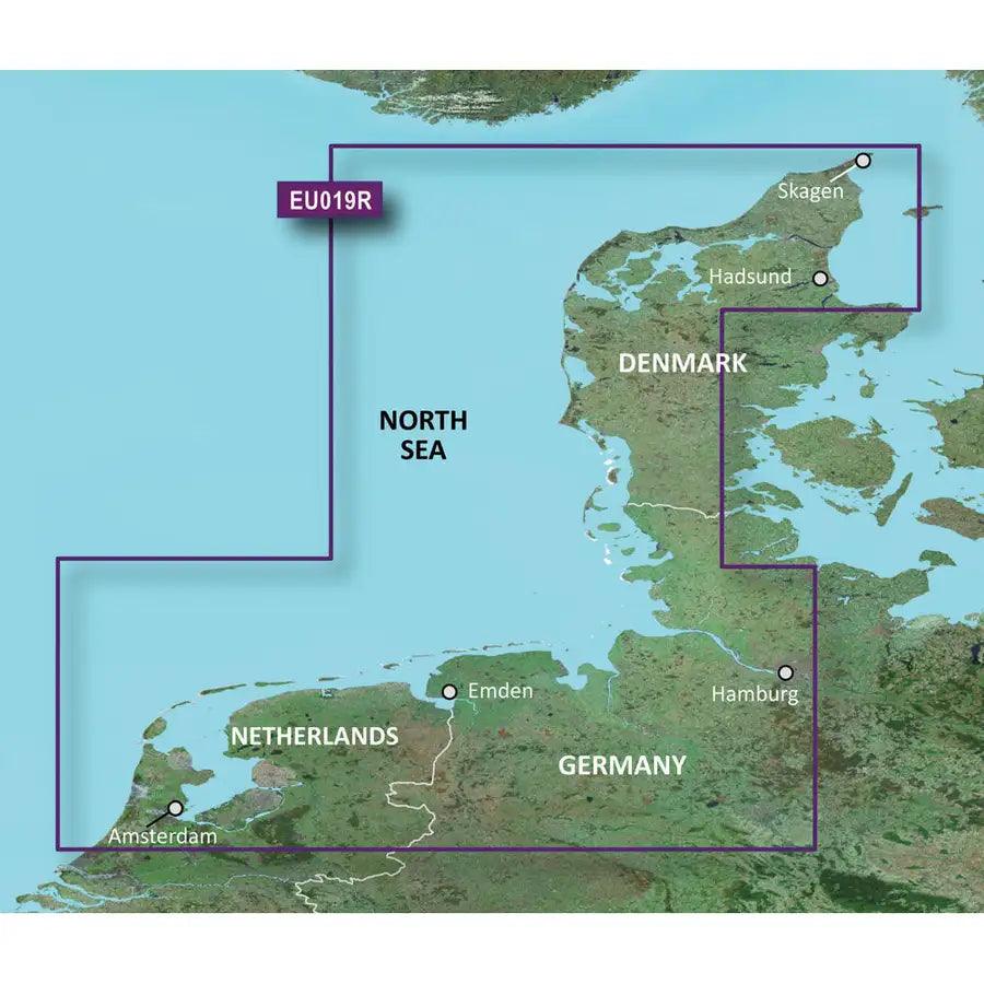 Garmin BlueChart g3 HD - HXEU019R - Alborg to Amsterdam - microSD/SD [010-C0776-20] - Besafe1st® 