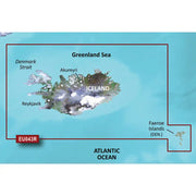Garmin BlueChart g3 HD - HXEU043R - Iceland  Faeroe Islands - microSD/SD [010-C0780-20] - Besafe1st®  