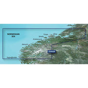 Garmin BlueChart g3 HD - HXEU052R - Sognefjorden - Svefjorden - microSD/SD [010-C0788-20] - Besafe1st®  