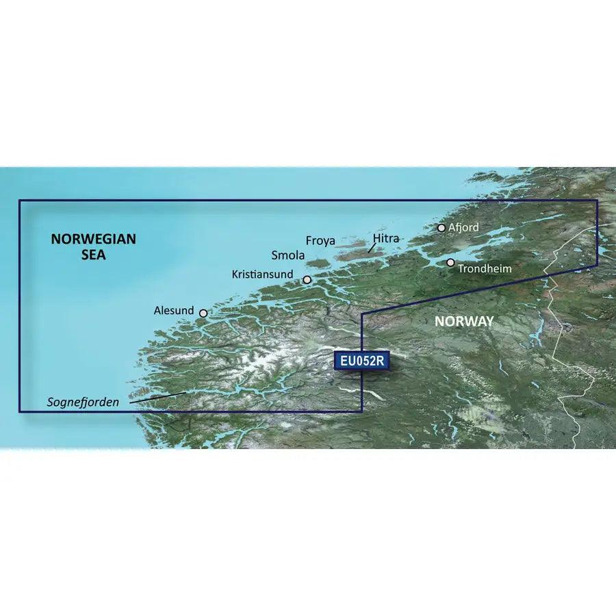 Garmin BlueChart g3 HD - HXEU052R - Sognefjorden - Svefjorden - microSD/SD [010-C0788-20] - Besafe1st® 