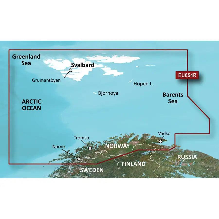 Garmin BlueChart g3 HD - HXEU054R - Vestfjd - Svalbard - Varanger - microSD/SD [010-C0790-20] - Besafe1st® 