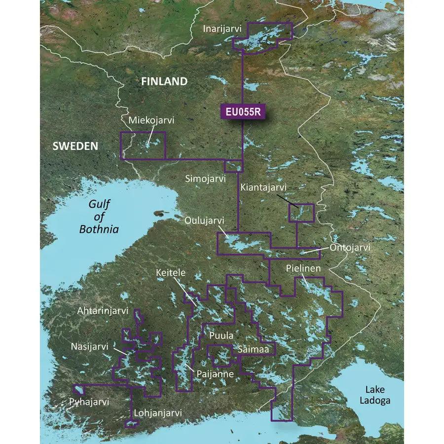 Garmin BlueChart g3 HD - HXEU055R - Finnish Lakes - microSD/SD [010-C0791-20] - Besafe1st® 