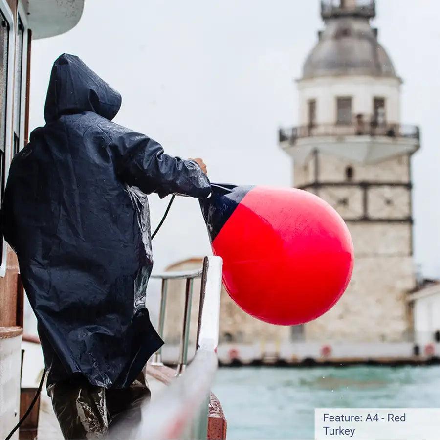 Polyform A-1 Buoy 11" Diameter - Red [A-1 RED] - Besafe1st